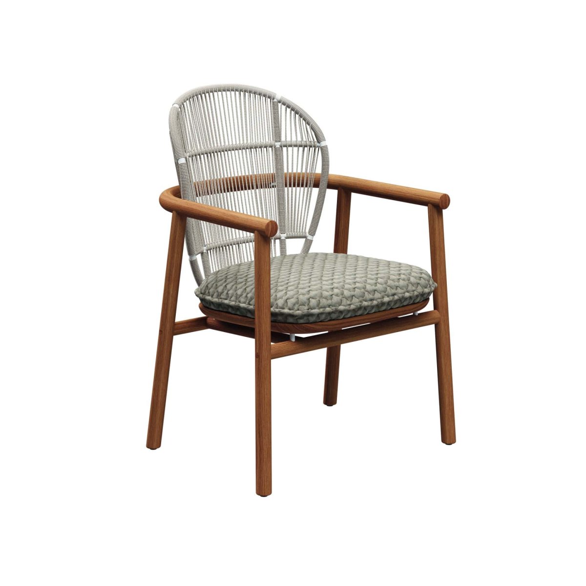 Gloster Fern dining chair with arms - Afbeelding 4