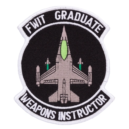 Badge Opstrijkbaar FWIT Graduate Weapons Instructor - Afbeelding 2