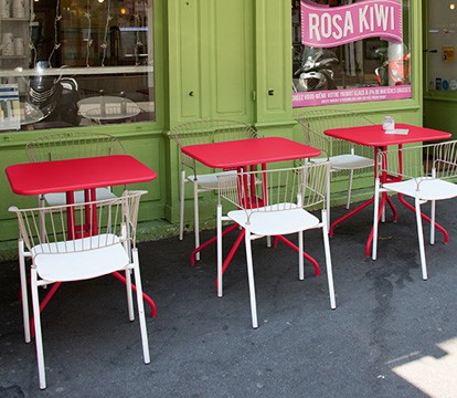 Fermob Pétale tafel 60 x 70 - Afbeelding 4