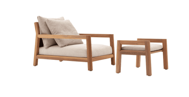 B&B Italia Pablo lounge armchair 81,5cm - Afbeelding 2